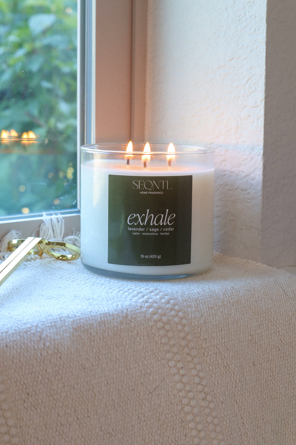 Exhale Coconut Wax Candle