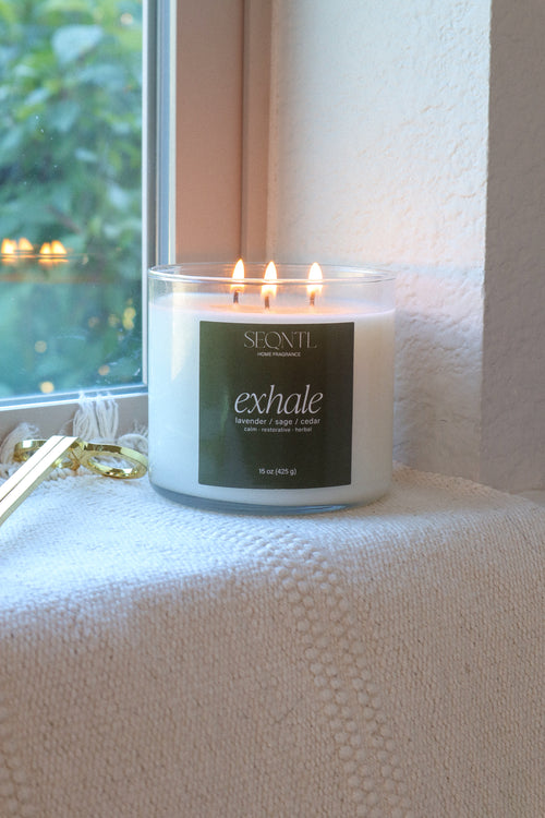 Exhale Coconut Wax Candle
