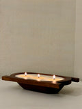 Wooden Dough Bowl Candle | 8 oz