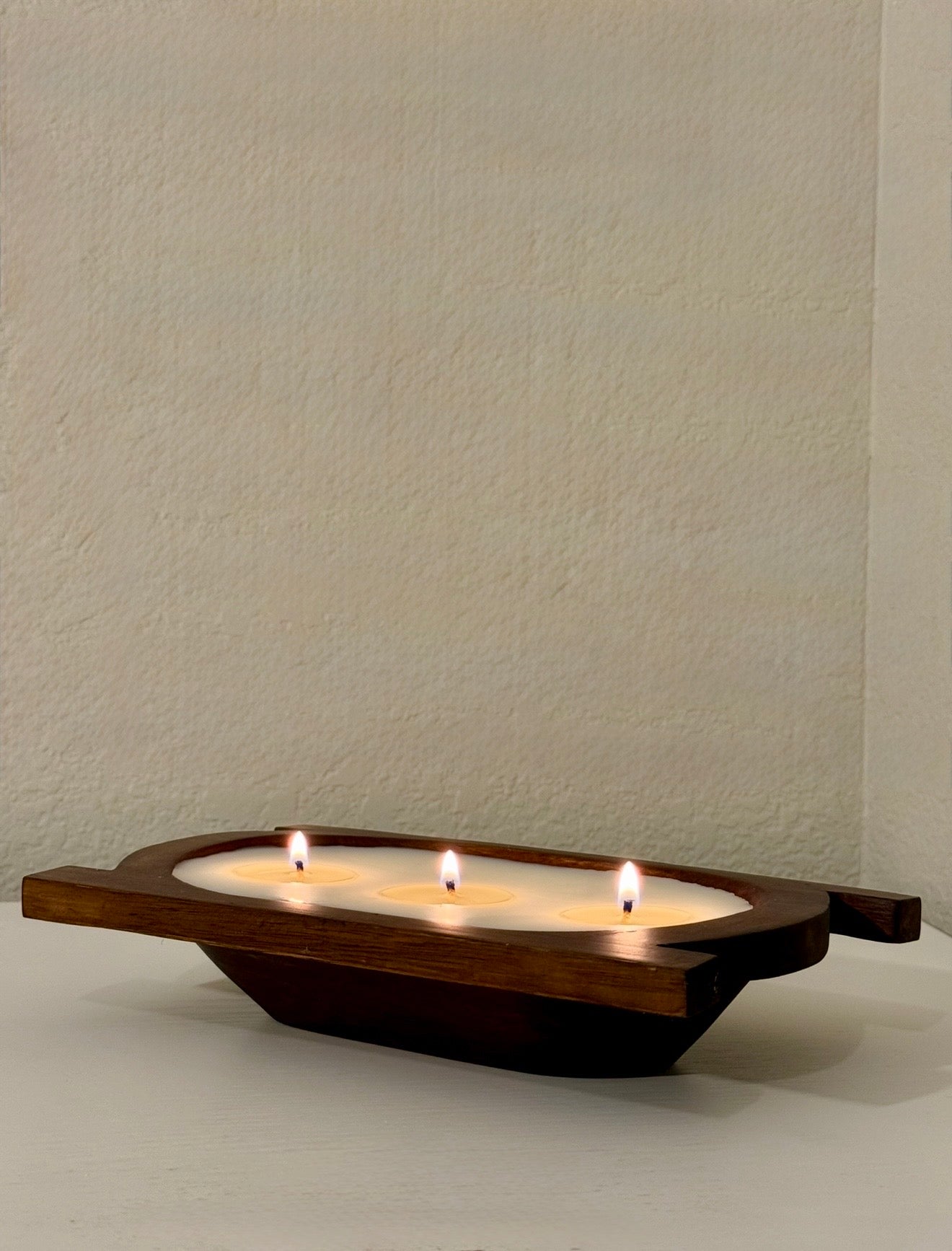Wooden Dough Bowl Candle | 8 oz