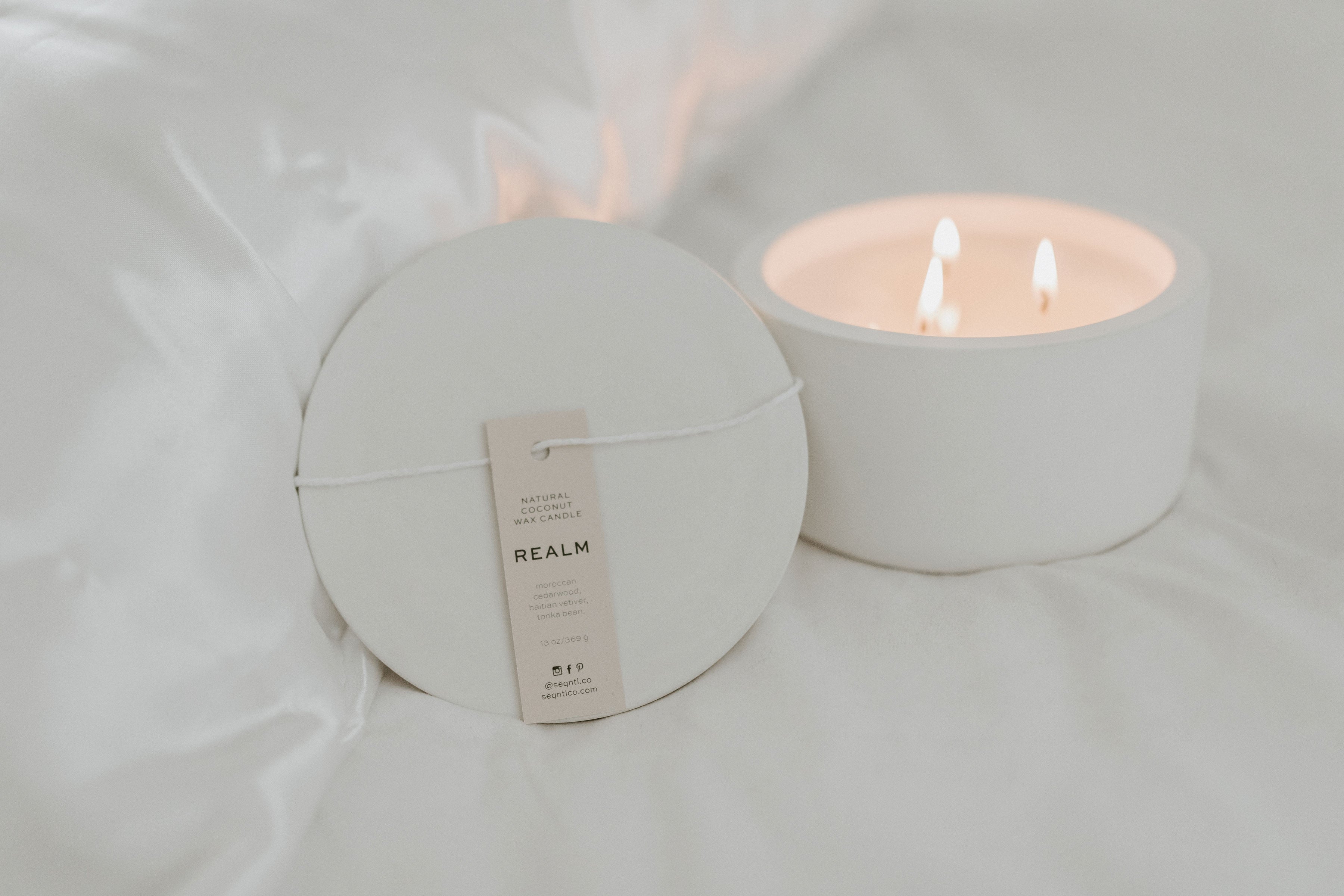 Realm Coconut Wax Candle