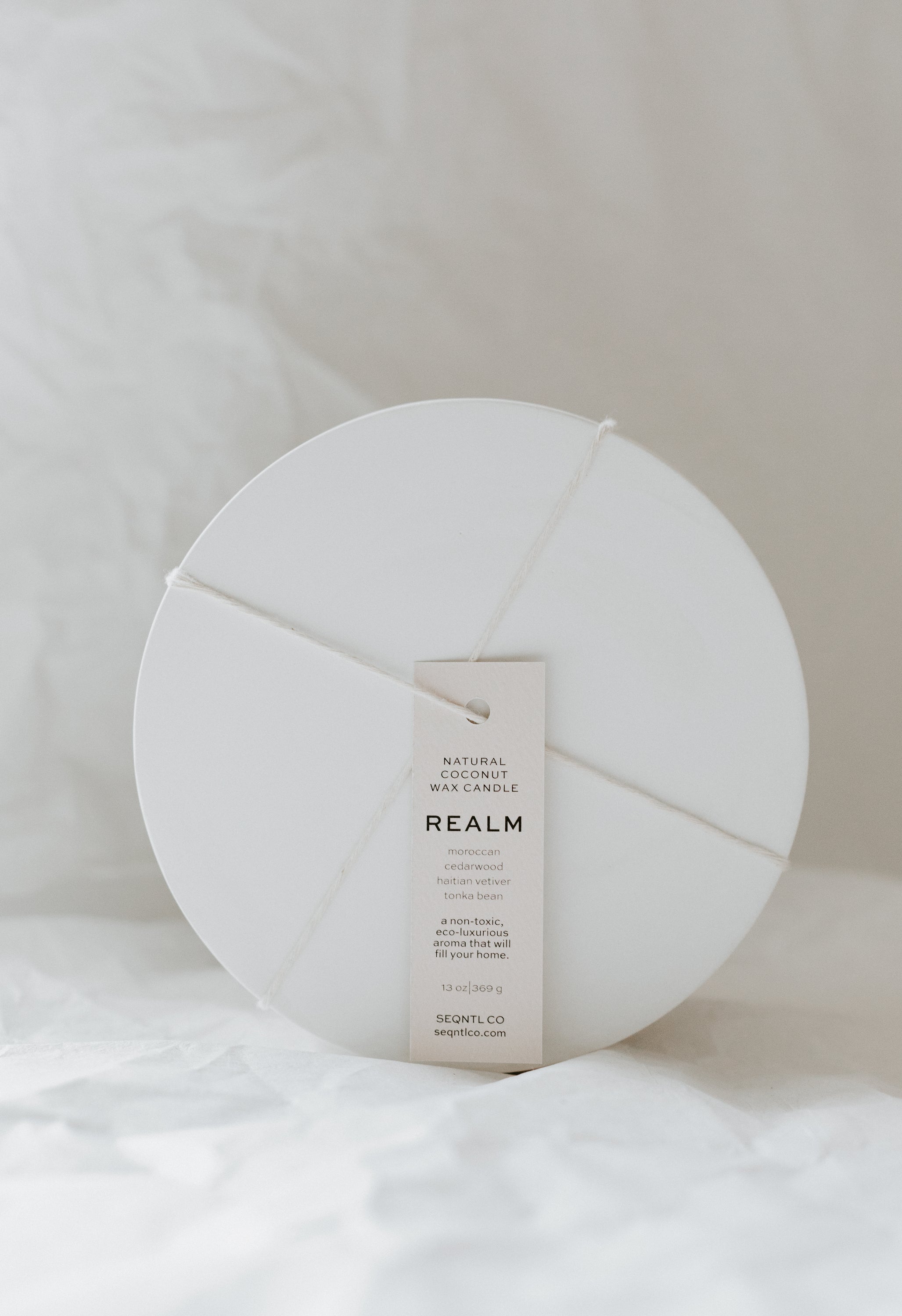 Realm Coconut Wax Candle